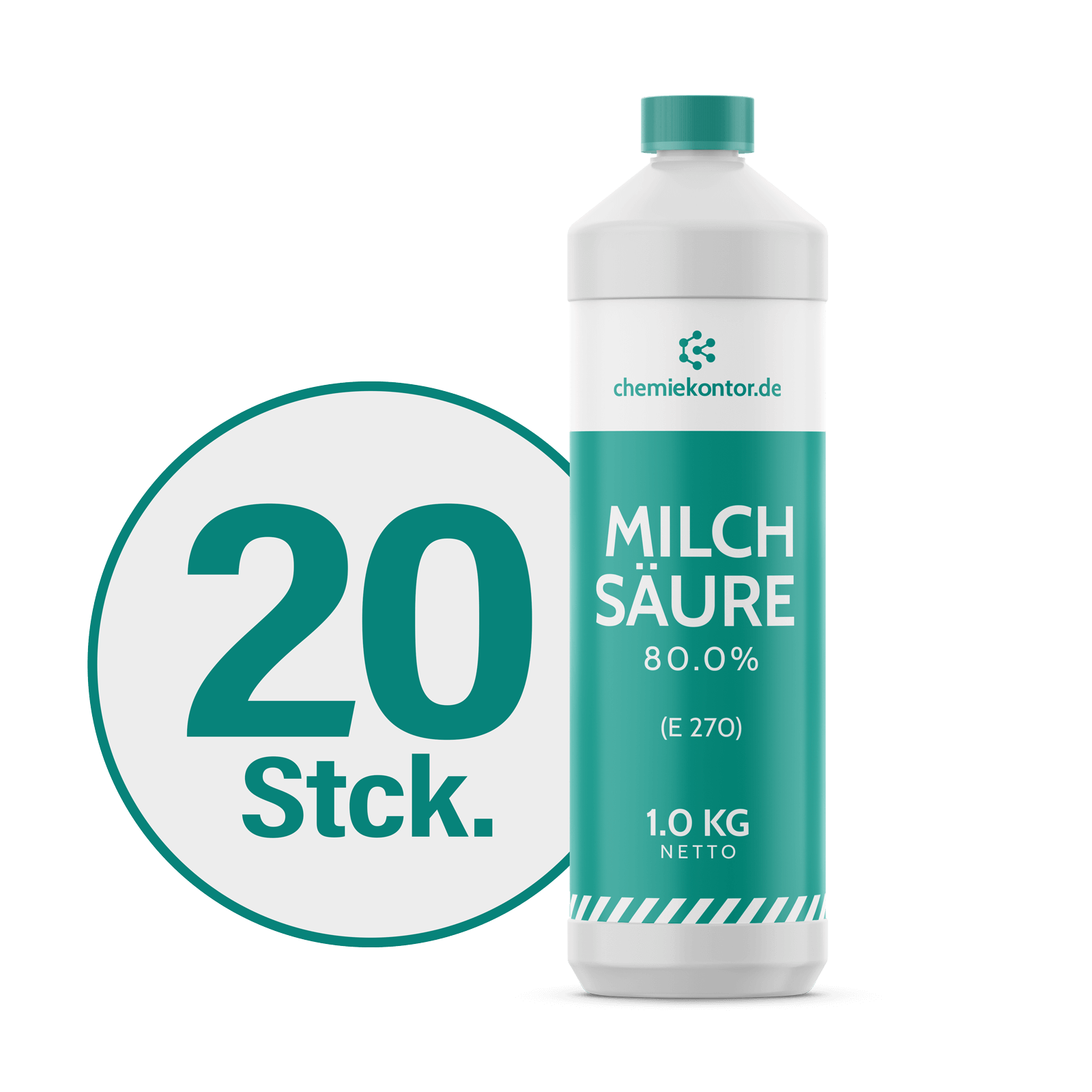 50-21-5 (unspez.), 79-33-4 (L-Milchsäure), 598-82-3 (Racemat), Chemiekontor